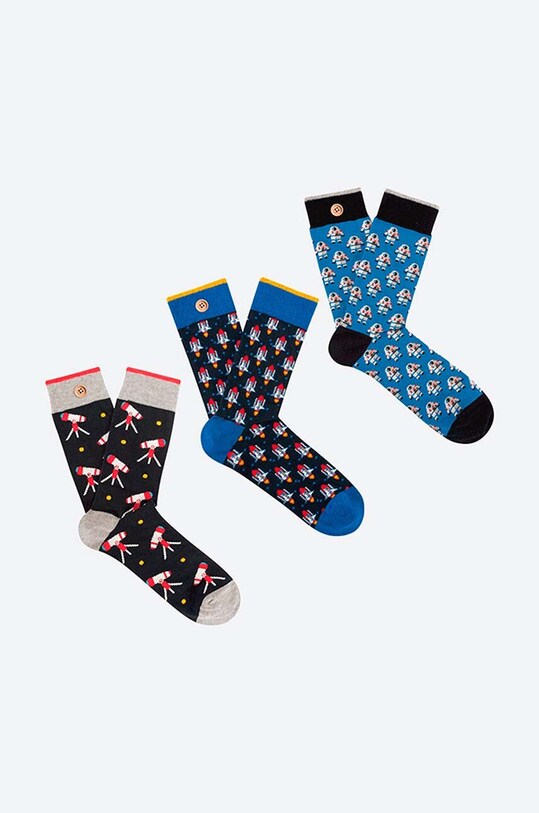Îmbrăcăminte Cabaia sosete COSMONAUTE 3-pack SOKFW2122.PK3.COSMONAUT multicolor
