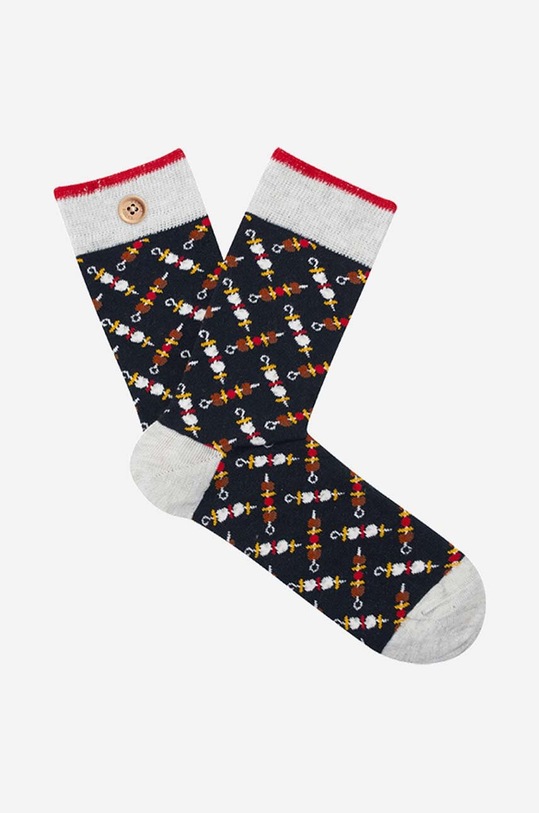 Ponožky Cabaia dlhé ponožky tmavomodrá SOKS22.BENJAMIN.JACQUES