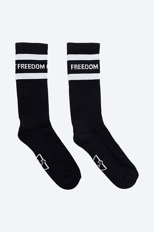 Stepney Workers Club cotton socks Fosfot overprint black YZ03012