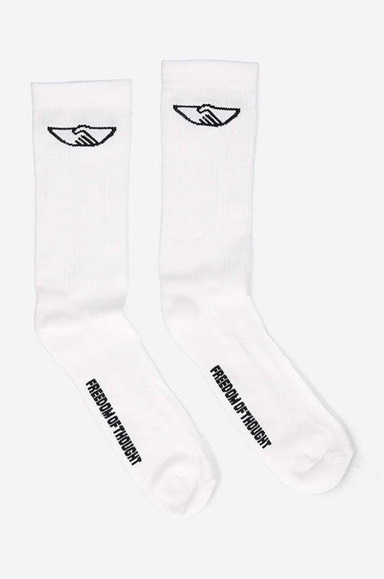 Stepney Workers Club cotton socks Handshake ankle socks white YZ04502