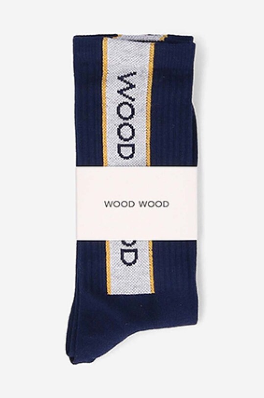 Ponožky Wood Wood Conor Logo Sport Socks 12149201.9517 námořnická modř AA00