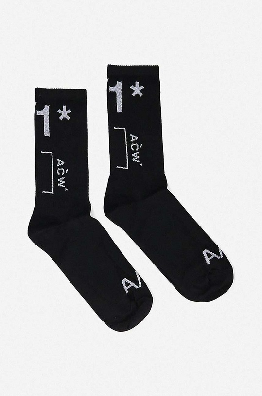 A-COLD-WALL* socks Jacquard Sock ankle socks black ACWMSK019