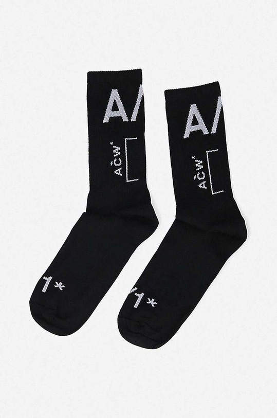 A-COLD-WALL* socks Jacquard Sock ACWMSK019 black AA00
