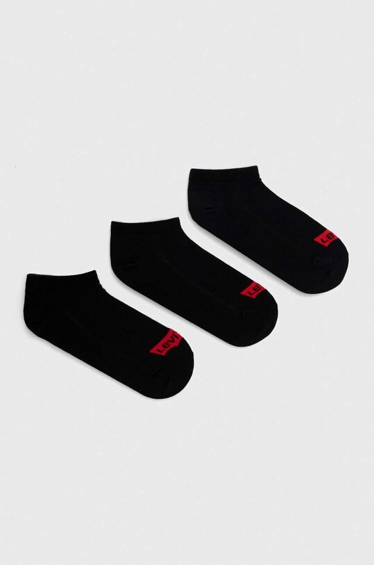 Levi's sosete 3-pack sosete scurte negru 37157.1011
