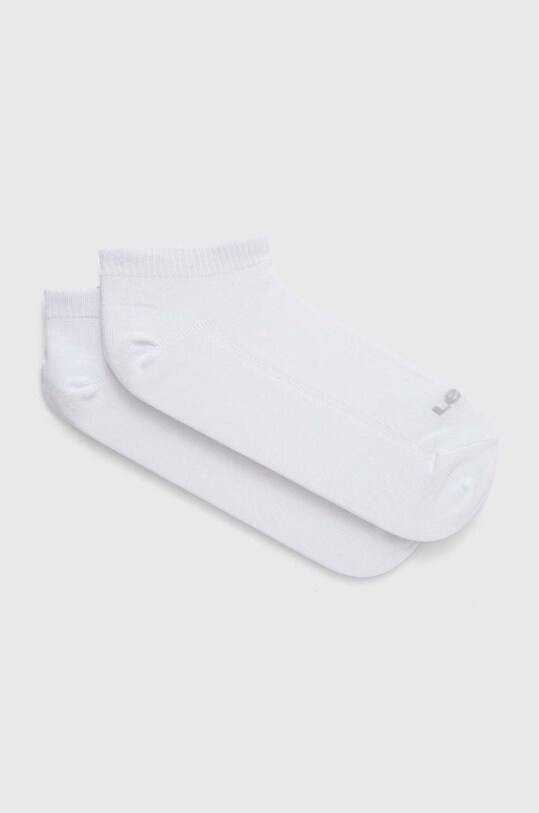 Levi's sosete 2-pack sosete scurte alb 37157.1028
