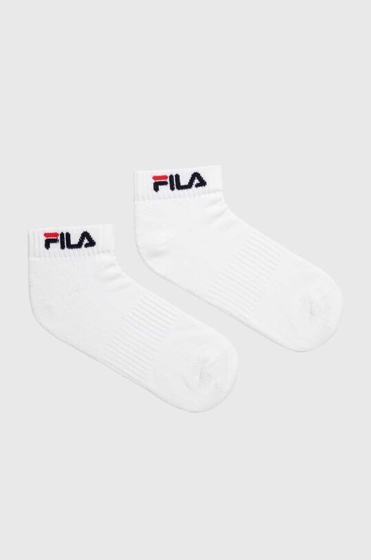Κάλτσες Fila 2-pack κοντές κάλτσες λευκό F4403