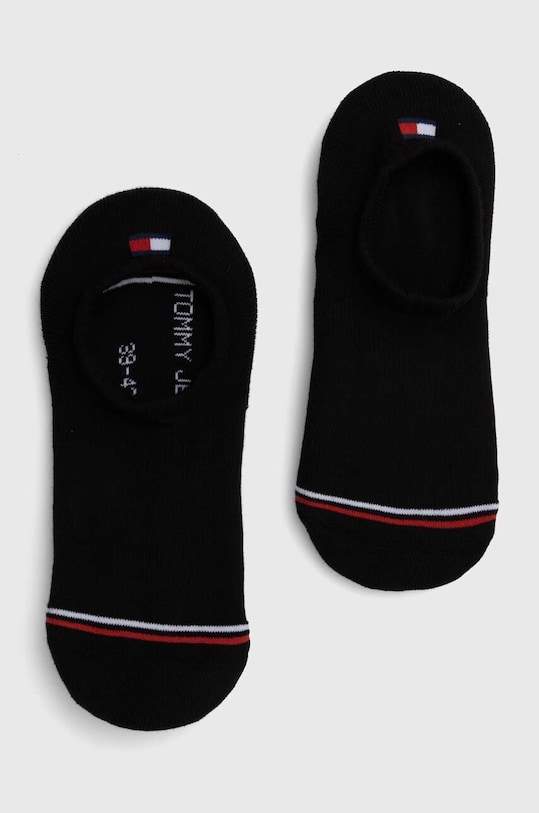 Κάλτσες Tommy Jeans 2-pack κοντές κάλτσες μαύρο 701228179.NOS