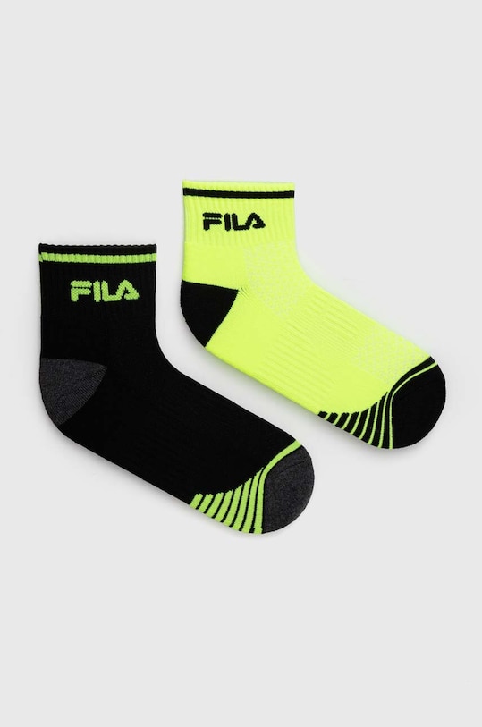 Носки Fila 2 шт короткие носки зелёный F9061