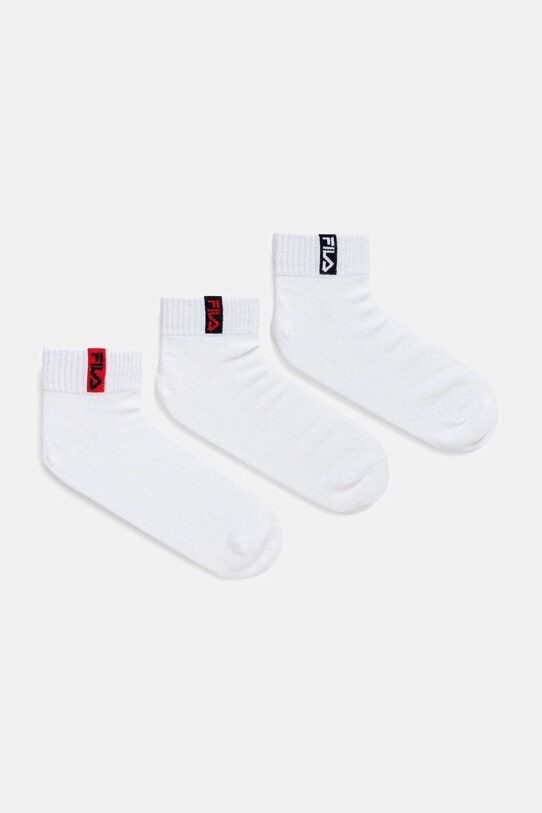 Fila șosete 3-pack sosete lungi alb F5509