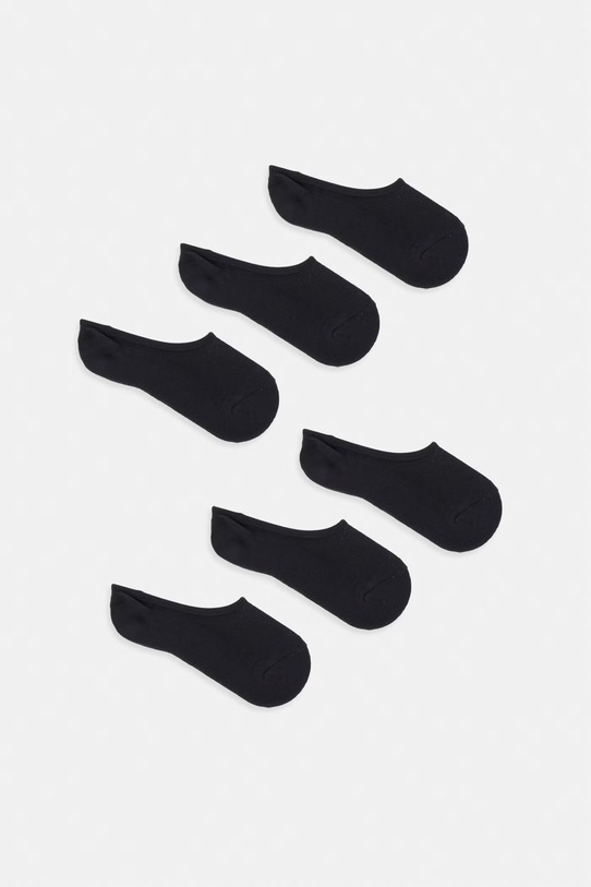 Vans skarpety stopki 6-pack czarny VN000QCDBLK1