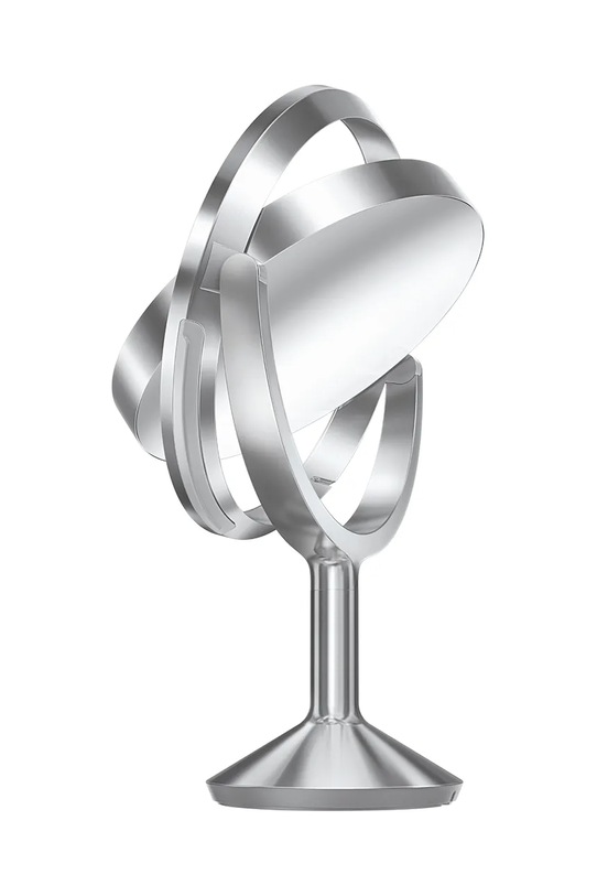 Simplehuman lustro z oświetleniem led Sensor Mirror Trio szary ST3050