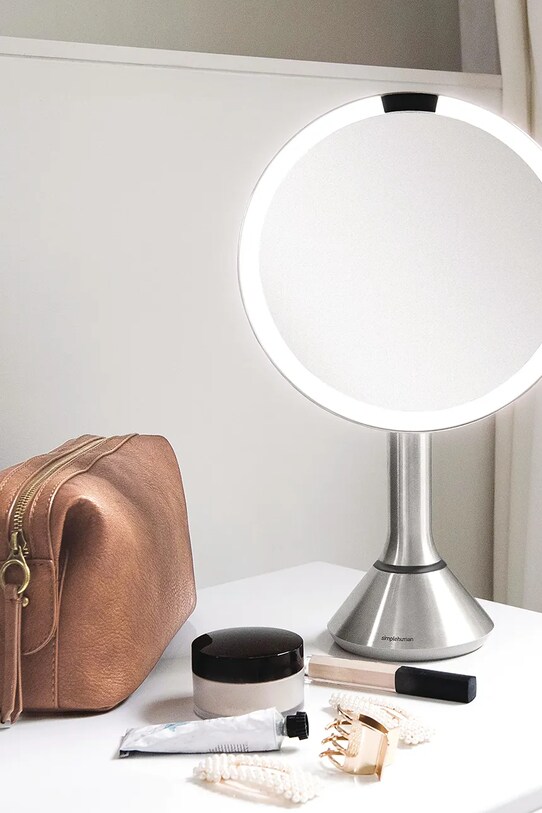 Simplehuman tükör led világítással Sensor Dual Light ST3052 szürke