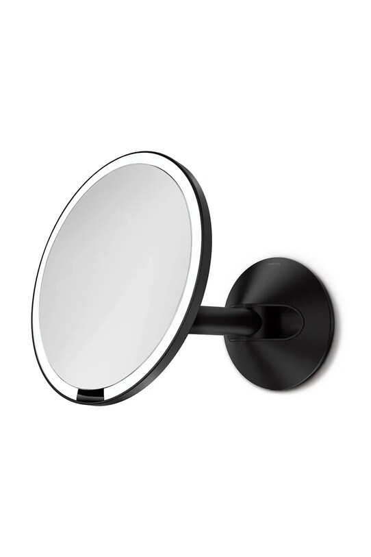 Simplehuman lustro z oświetleniem led do montażu na ścianie Sernsor ST3065 czarny AA00