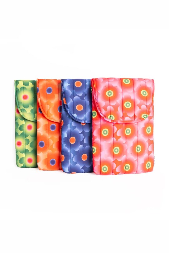Helio Ferretti pokrowiec na laptopa Puffy Floral 37 x 26 x 2,5 cm 122723 zielony