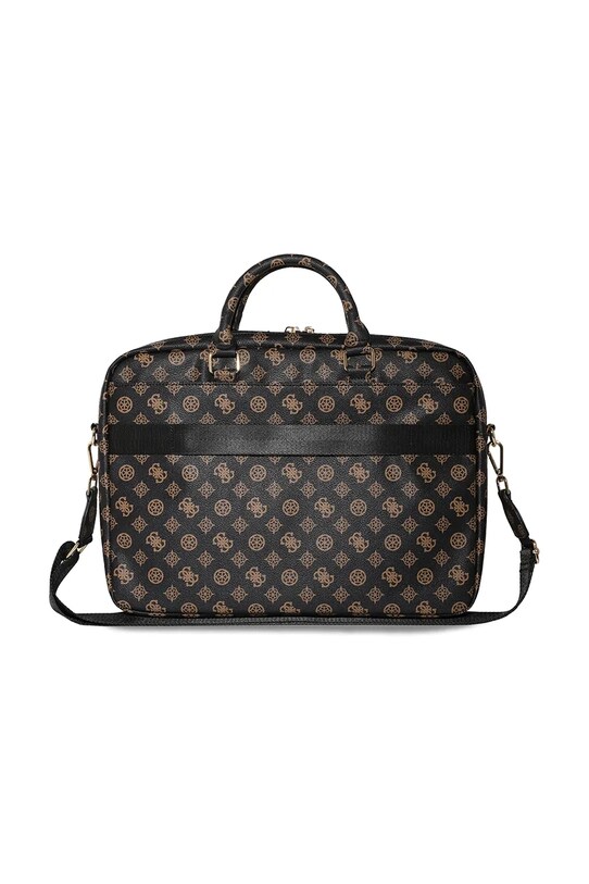 Lifestyle Torba za laptop Guess 4G Peony Front Pocket Zipper Triangle Logo 16" GUCB16PGPOSGNK crna