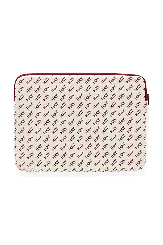 HAY pokrowiec na laptopa Logo 35 x 1,5 x 26 cm biały AD568.A872