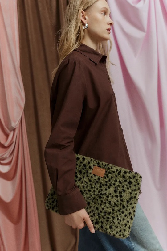 Чохол для ноутбука WOUF Olivia 13" & 14" SS250029 зелений