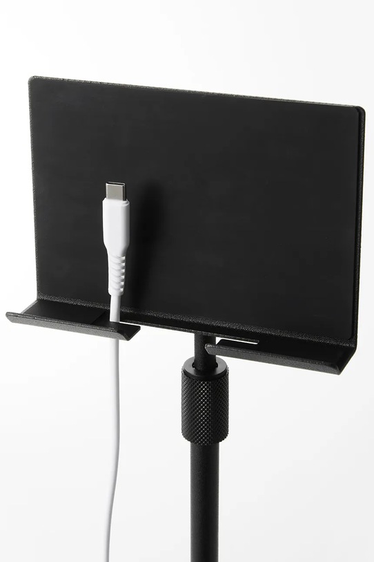 Lifestyle Yamazaki stojak na tablet regulowany Smart 17 x 17 x 40,8 - 65,8 cm. 1434 czarny