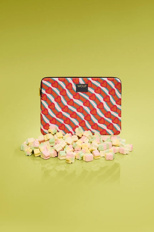WOUF husă laptop Heartbeat 13"/14" multicolor SS260007