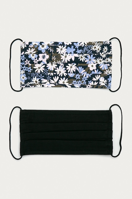 Pieces - Maseczka ochronna (2-pack) granatowy 17114975.