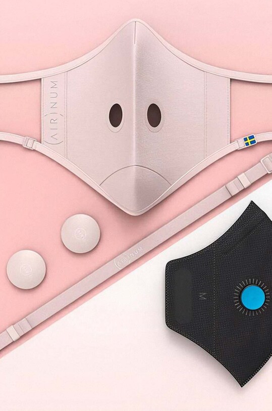 Ochranná maska ​​s filtrom Airinum Urban Air 2.0 AIRINUM.PEARL.PINK