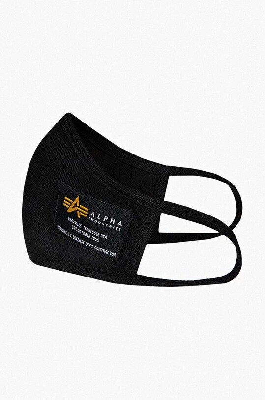 Akcesoria Alpha Industries maseczka ochronna wielorazowego użytku Crew Facemask 128935.03 czarny