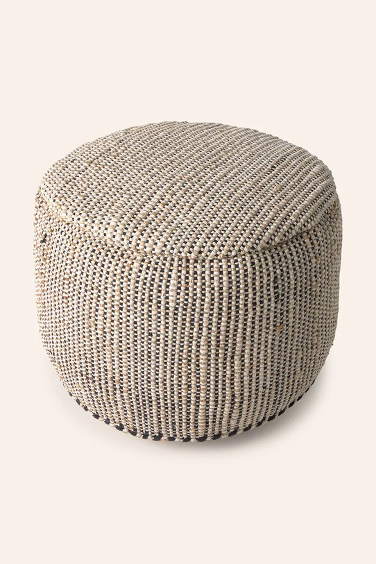 Calma House pufa West 50x35 cm czarny WEST.5035.NEG