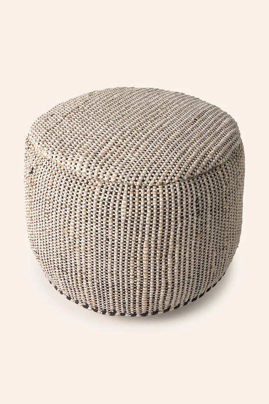 Calma House pufa West 50x35 cm czarny WEST.5035.NEG