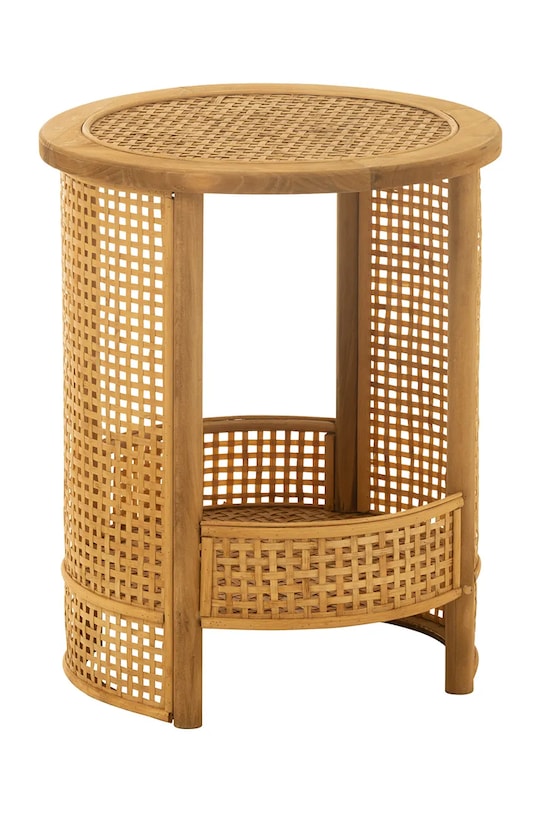 J-Line stolik żółty 46370