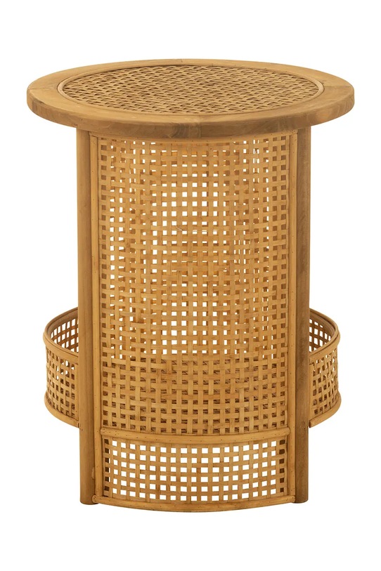 Salon i sypialnia J-Line stolik 46370 żółty