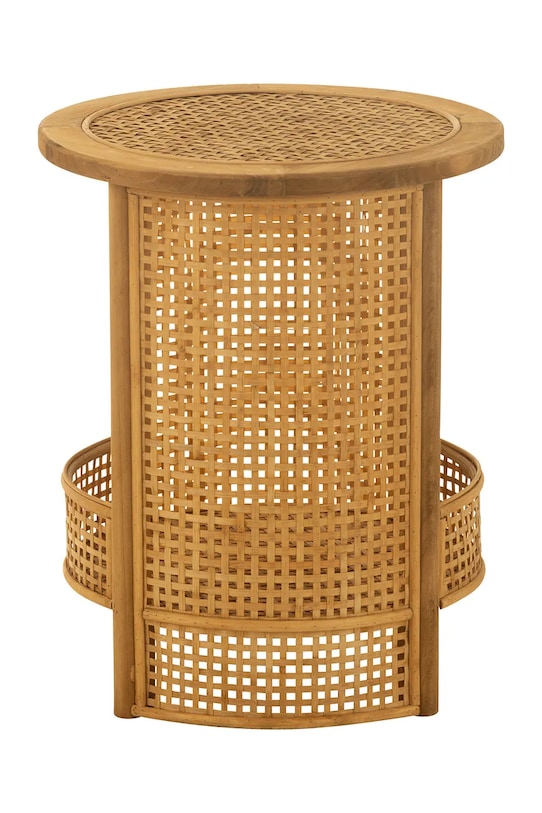 Salon i sypialnia J-Line stolik 46370 żółty