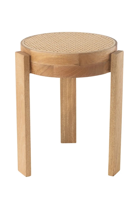 Salon i sypialnia J-Line stołek 47628 beżowy