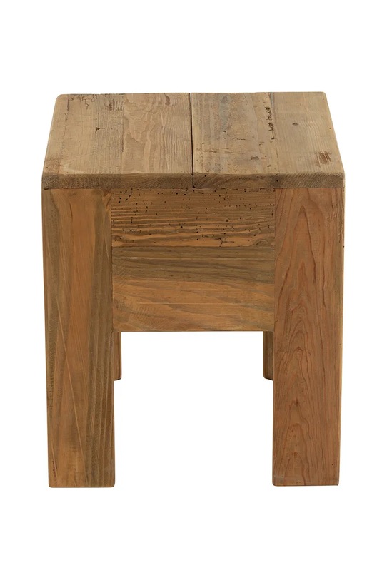 Salon i sypialnia J-Line stołek 47684 brązowy