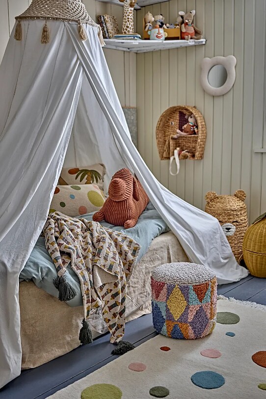 Пуф Bloomingville Miaki 82062384 барвистий