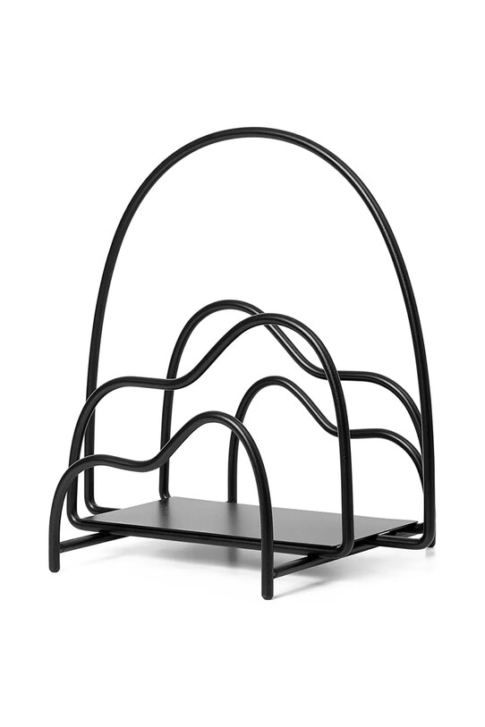 ferm LIVING újságtartó Lithos 1104265578 fekete AA00