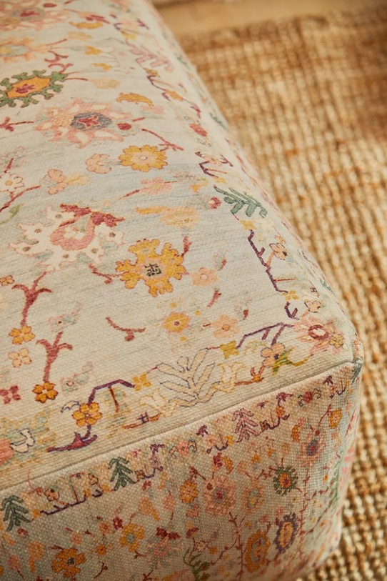 Calma House pouf Rochelle multicolore ROCHELLE.6030.AZU