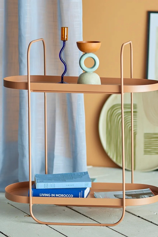 Stolík Bloomingville Reet hnedá 82064473