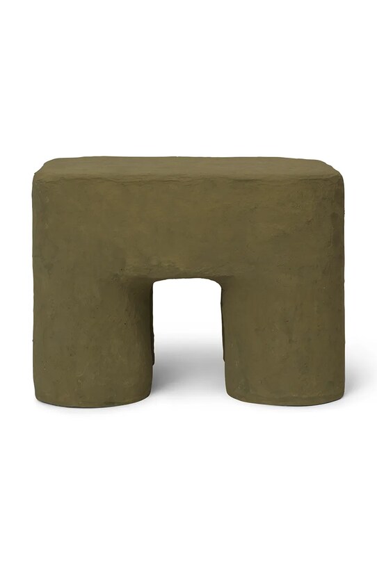 Σκαμπό ferm LIVING Podo Stool 1104268965 πράσινο AA00