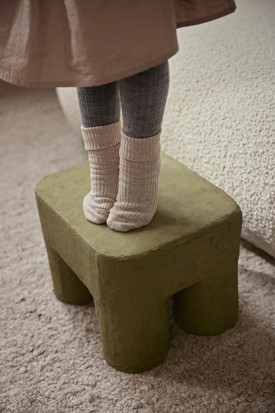 Гостиная и спальня Табурет ferm LIVING Podo Stool 1104268965 зелёный