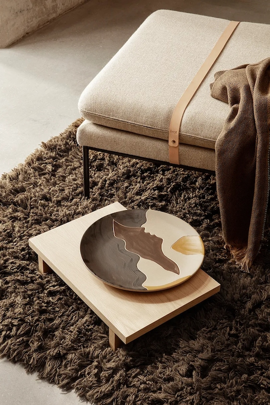 Столик ferm LIVING Kona Side Table 110260210 бежевий AA00
