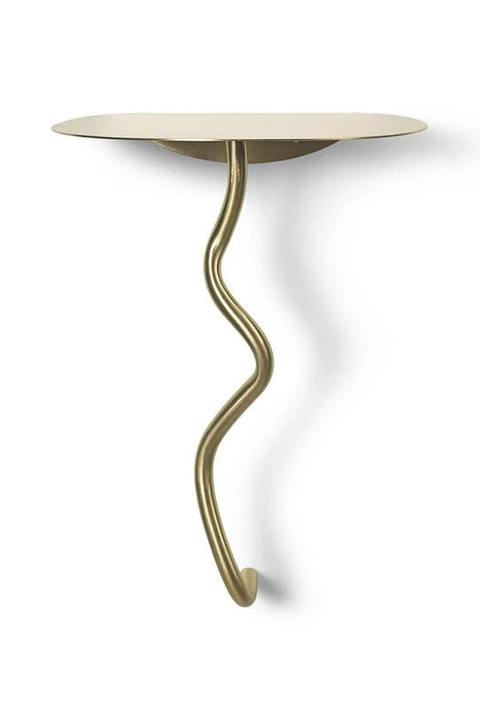 Nástenný stôl ferm LIVING Curvature Wall Table žltá 1104267226