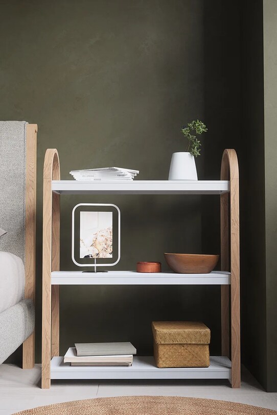 Вітальня та спальня Окремо стоячий стелаж Umbra Bellwood 3-Tier 1016838.668 білий