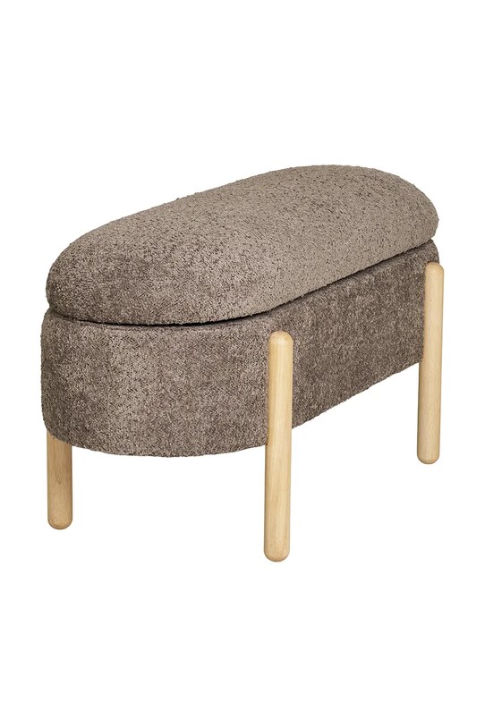 Taburetka s úložným priestorom House Nordic Branca 98 x 41 x 48 cm fialová 1409001