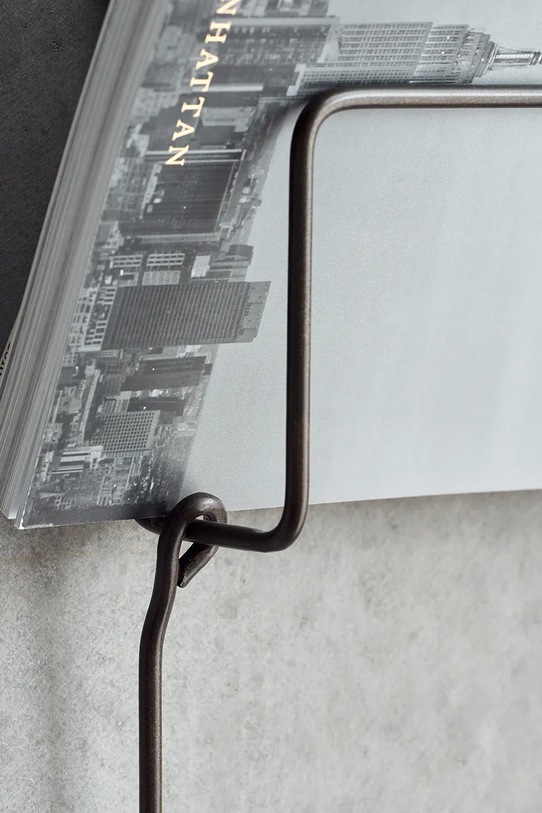 Living și dormitor House Doctor suport de ziar HDMag 81 x 18 cm 203660553 maro