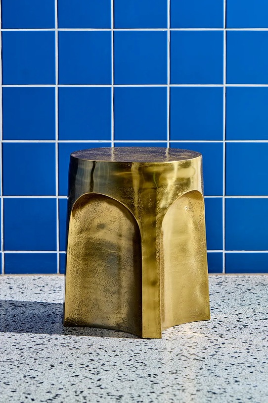 Obývacia izba a spálňa Stolík House Doctor HDRiga 40,5 cm 900000122 zelená