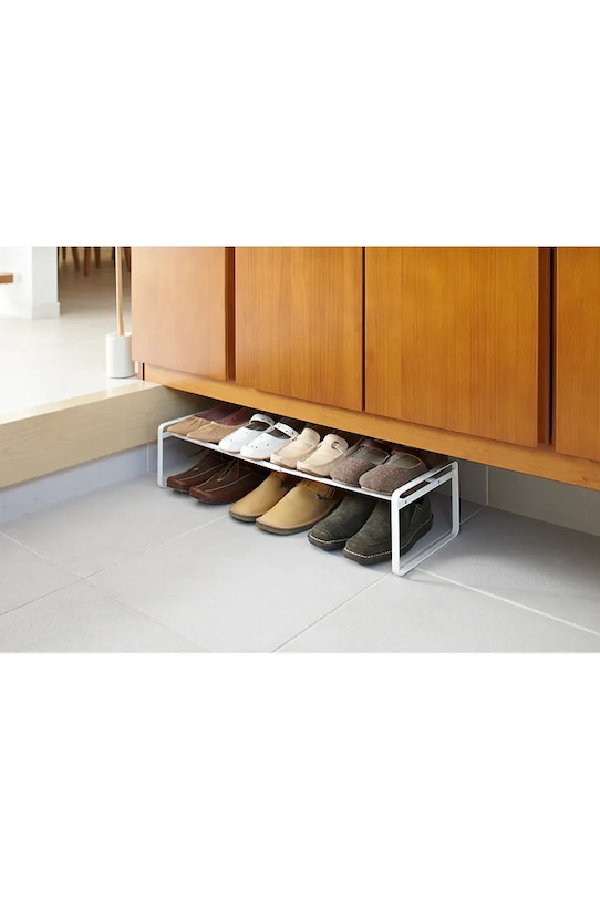 Obývací pokoj a ložnice Rozkládací botník Yamazaki Frame 7209 bílá