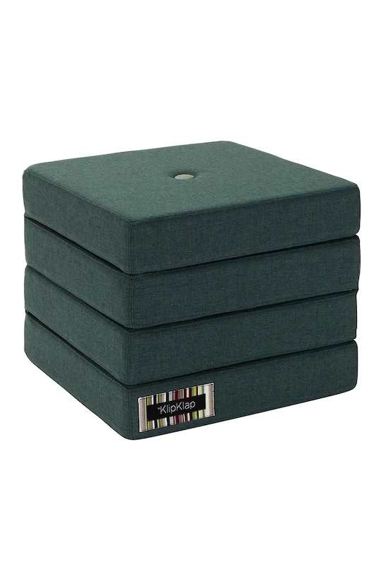 By KlipKlap materac wielofunkcyjny jednoosobowy 50 x 50 x 40 cm zielony 25050173