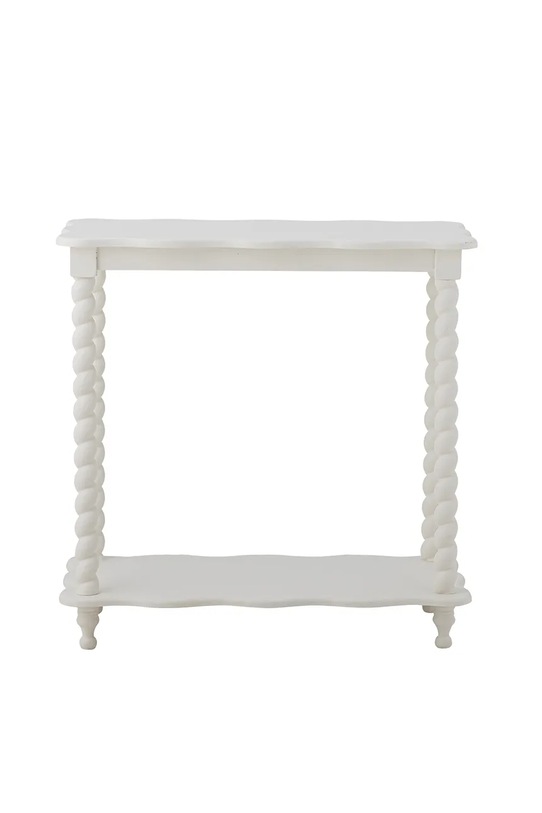 Bloomingville tavolino Bia 60 x 60 x 30 cm bianco 82065031