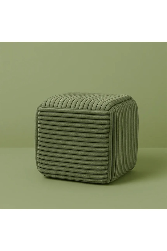 Affek Design pufa Wiki 43 x 43 x 38 cm HTYG1128.SR zielony AA00