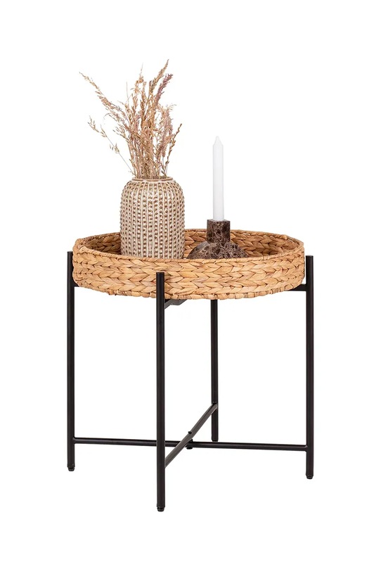 House Nordic tavolino Naro 50 x 48,5 cm 2105005 giallo AA00